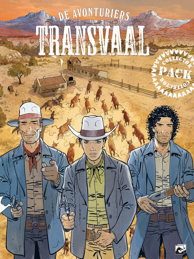 De Avonturiers van Transvaal 1-2-3 (collector pack, softcover)